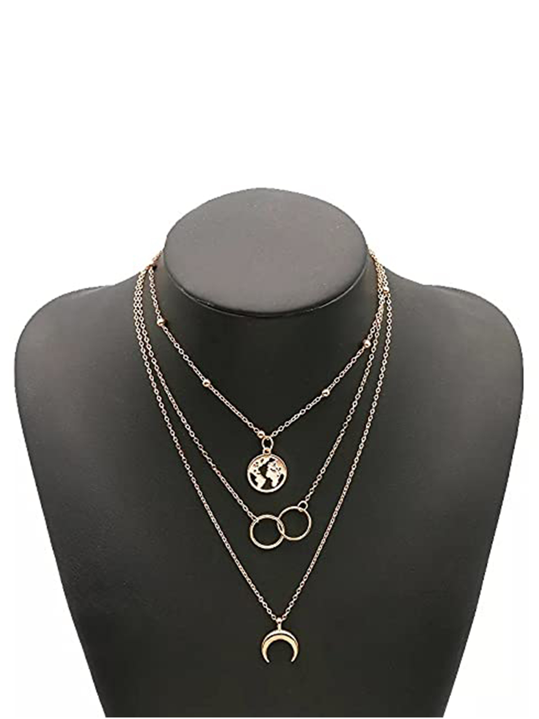 YouBella Jewellery for Women Stylish Pendant Necklace for Women & Girls (Gold) (YBNK_5962)