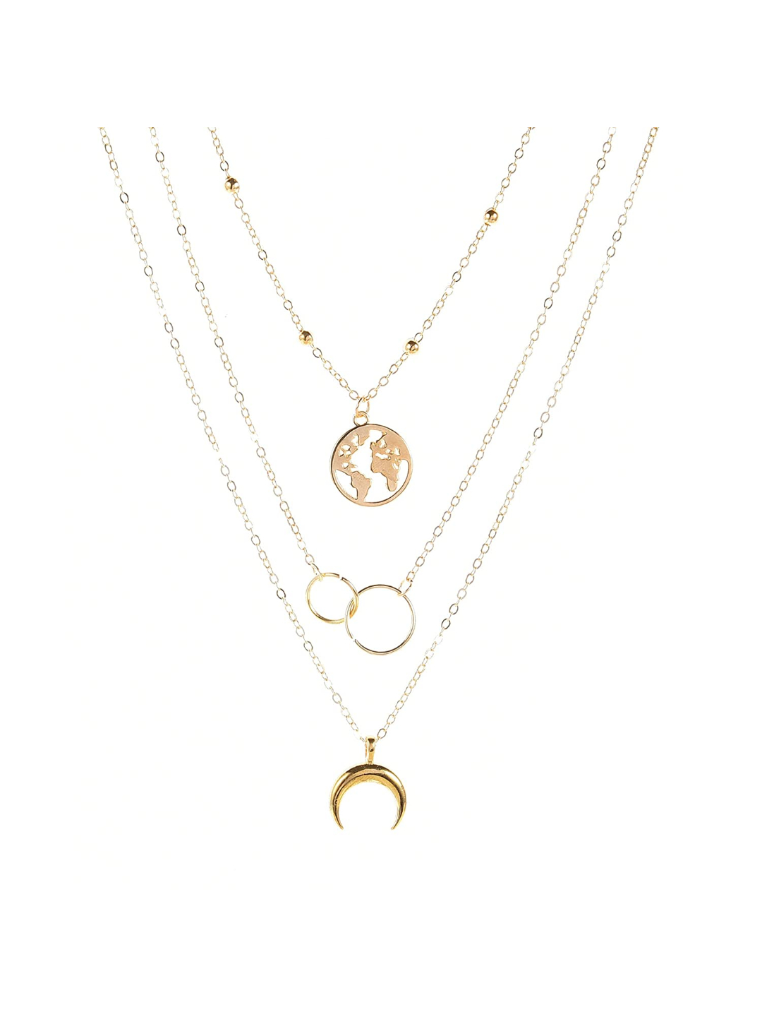 YouBella Jewellery for Women Stylish Pendant Necklace for Women & Girls (Gold) (YBNK_5962)
