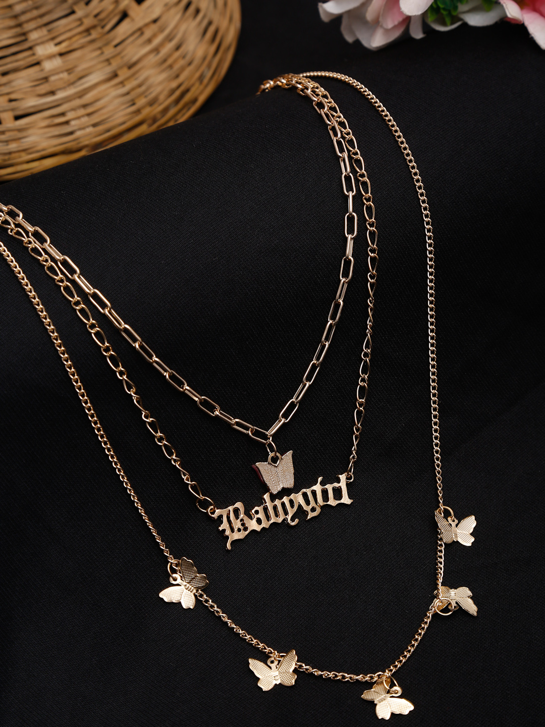 YouBella Jewellery for Women Stylish Pendant Necklace for Women & Girls (Gold) (YBNK_5963)