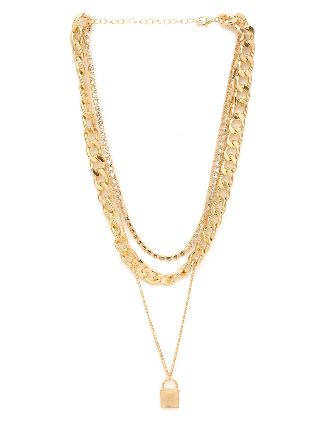 YouBella Jewellery for Women Stylish Pendant Necklace for Women & Girls (Gold) (YBNK_5966)