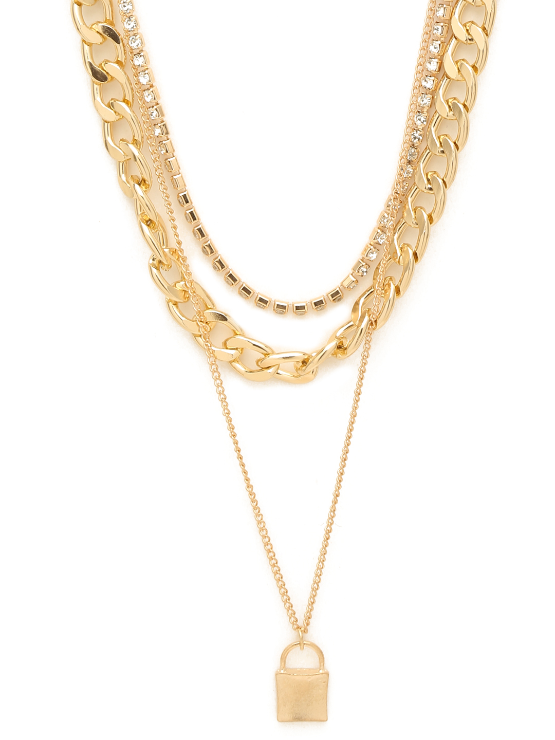 YouBella Jewellery for Women Stylish Pendant Necklace for Women & Girls (Gold) (YBNK_5966)