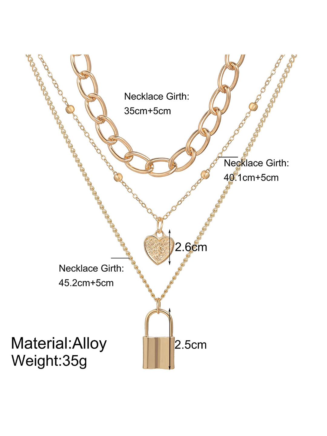 YouBella Jewellery for Women Stylish Pendant Necklace for Women & Girls (Gold) (YBNK_5968)