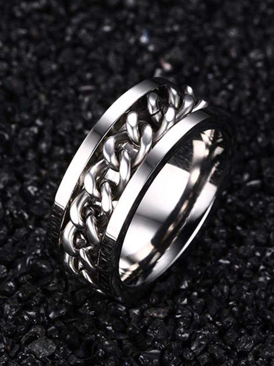 YouBella Jewellery Stylish Stainless Steel Ring for Boys and Men (17)