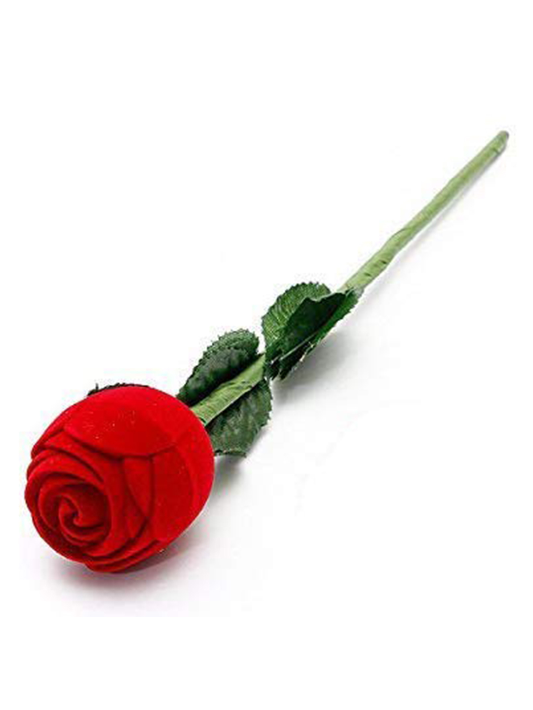 YouBella Valentine Gifts Rose Box with Crystal Ring Silver Plated Ring for Men (Silver and Red) (YBRG_20083)