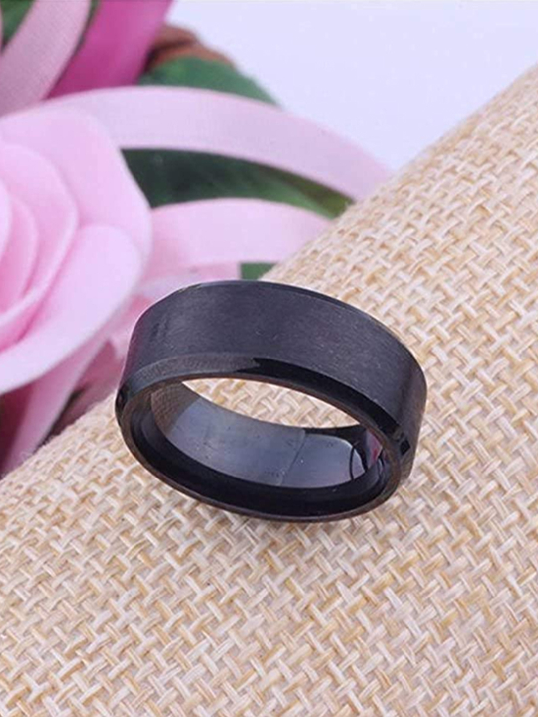 YouBella Jewellery Silver Plated Stainless Steel Ring Combo for Boys and Men (Style 4)