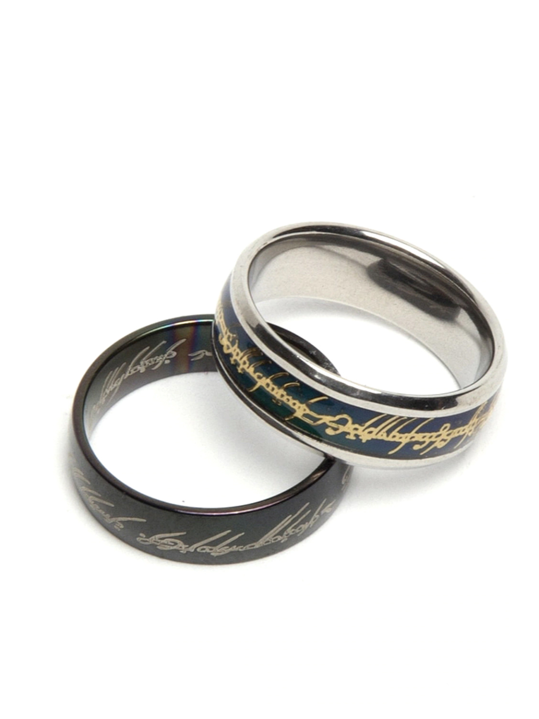 YouBella Jewellery Stainless Steel Ring Combo for Boys and Men (Style 5)