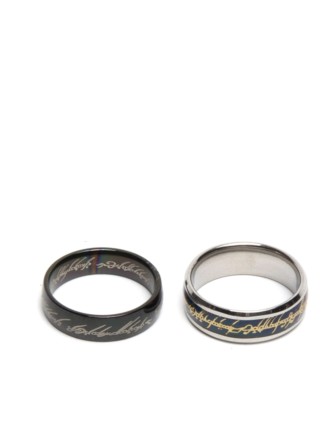 YouBella Jewellery Stainless Steel Ring Combo for Boys and Men (Style 5)