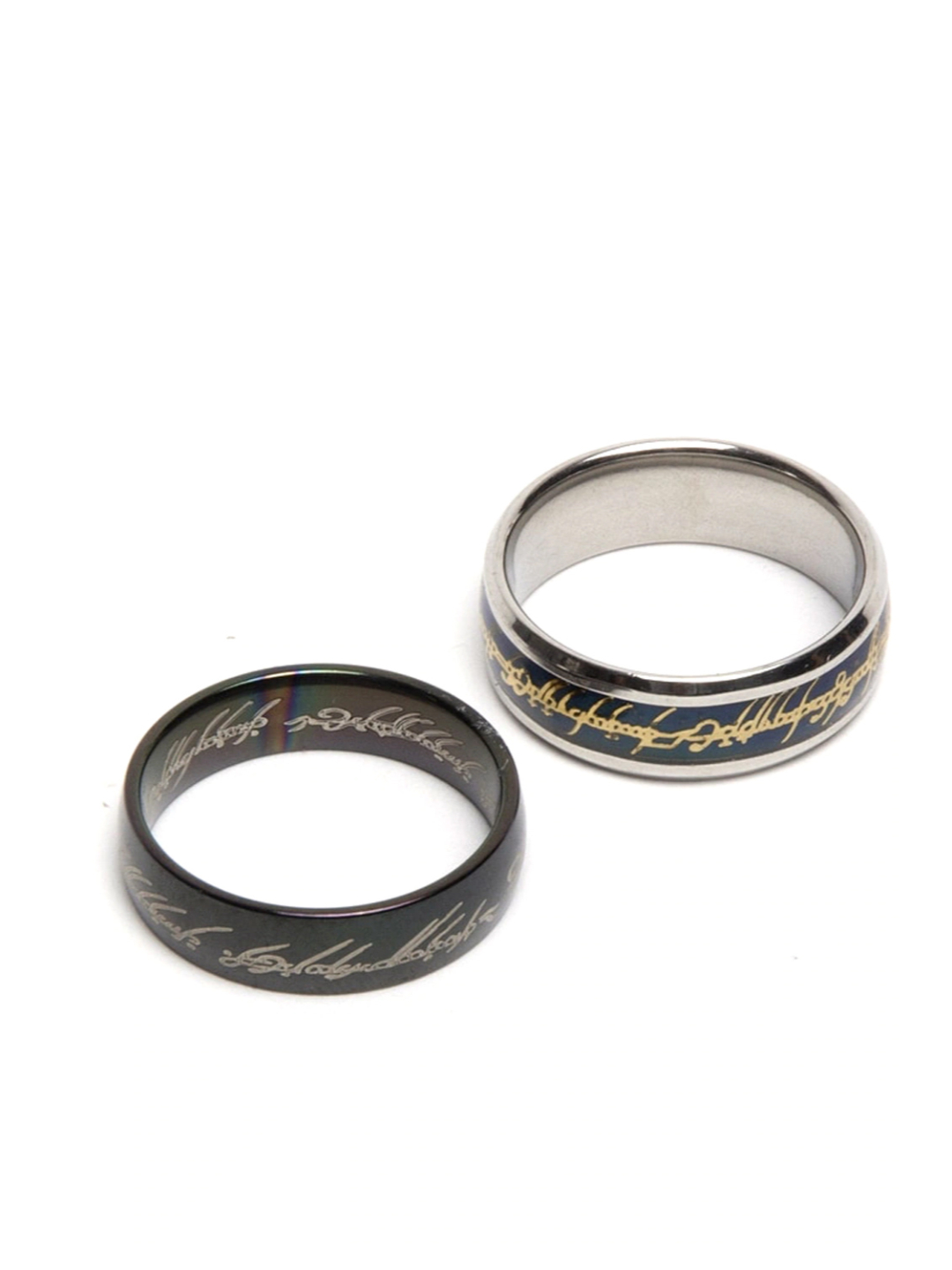 YouBella Jewellery Stainless Steel Ring Combo for Boys and Men (Style 5)