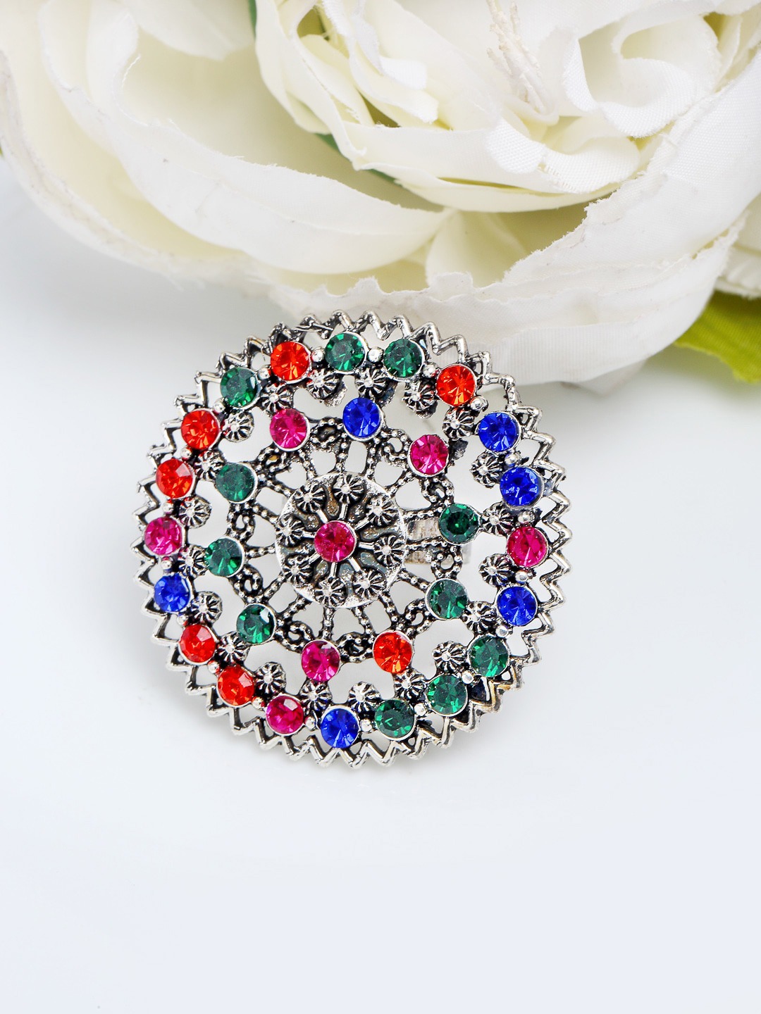 YouBella Fashion Jewellery Party Wear Ring for Girls and Women