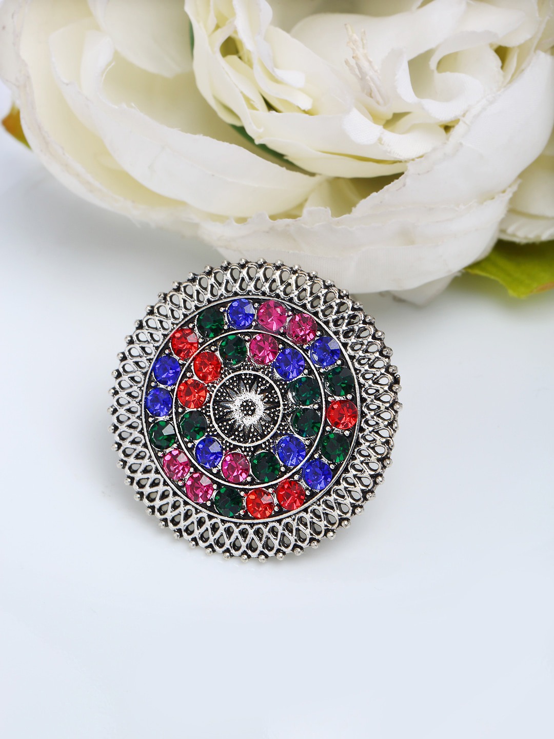 YouBella Fashion Jewellery Party Wear Ring for Girls and Women