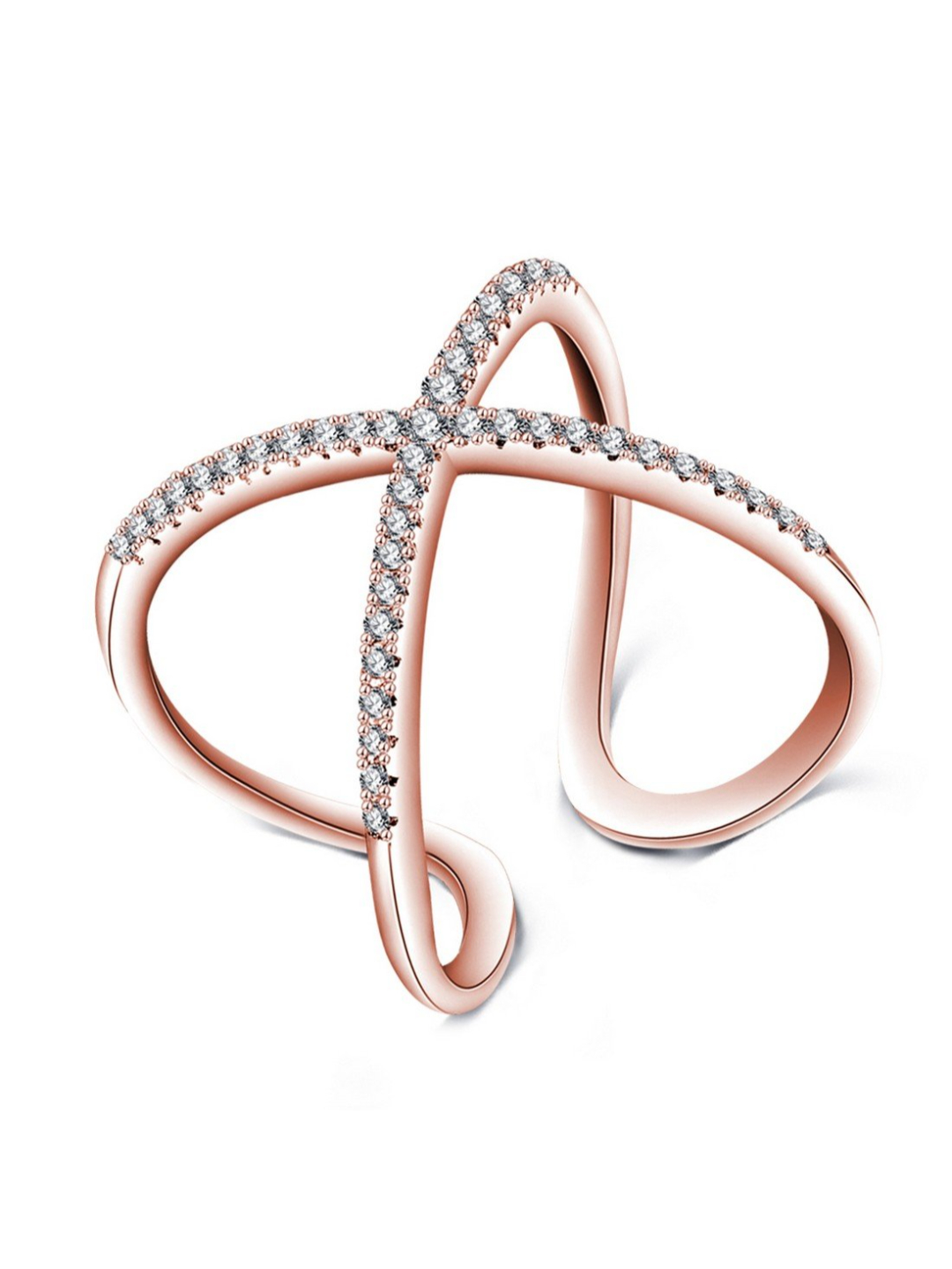 YouBella Jewellery Celebrity Style Gold Plated Ring for Girls and Women (Gold) (YBRG_20206)