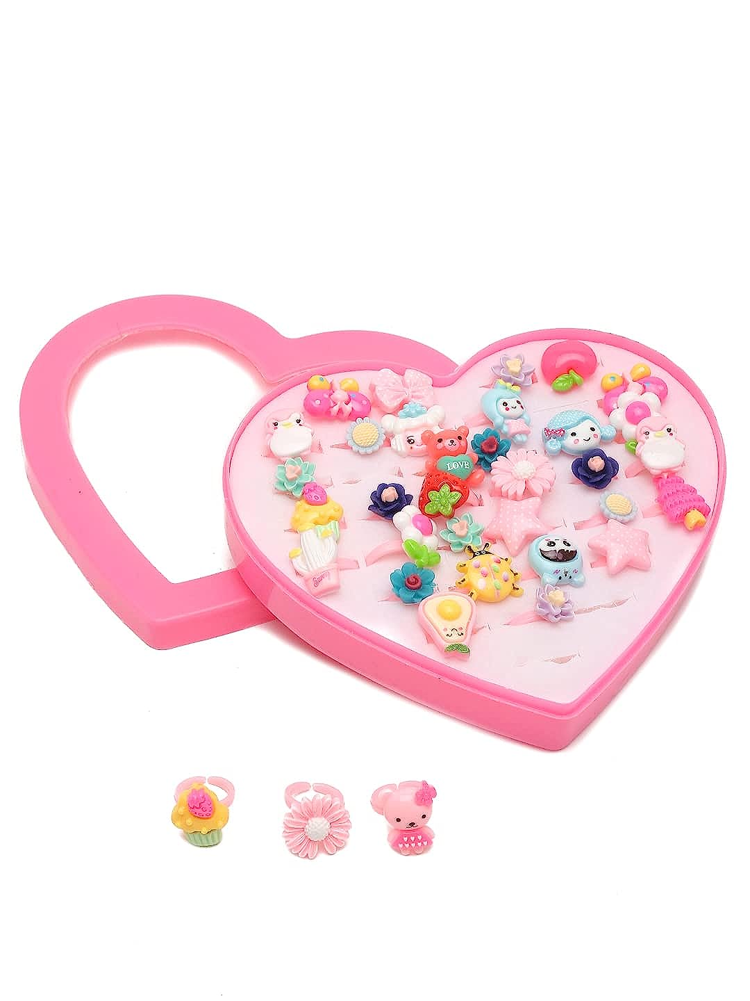 YouBella Set of 36 Rings for Baby Girls