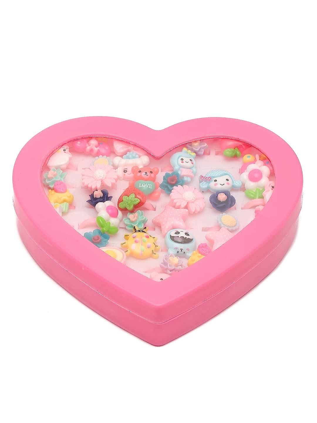 YouBella Set of 36 Rings for Baby Girls