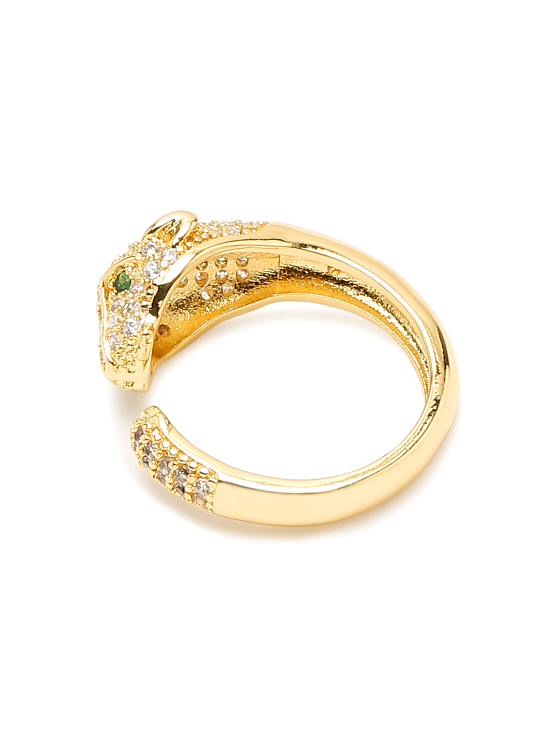 YouBella Jewellery for Women Celebrity Inspired Gold Plated Butterfly Motif Rings for Women and Girls (YBRG_20258) (Gold)