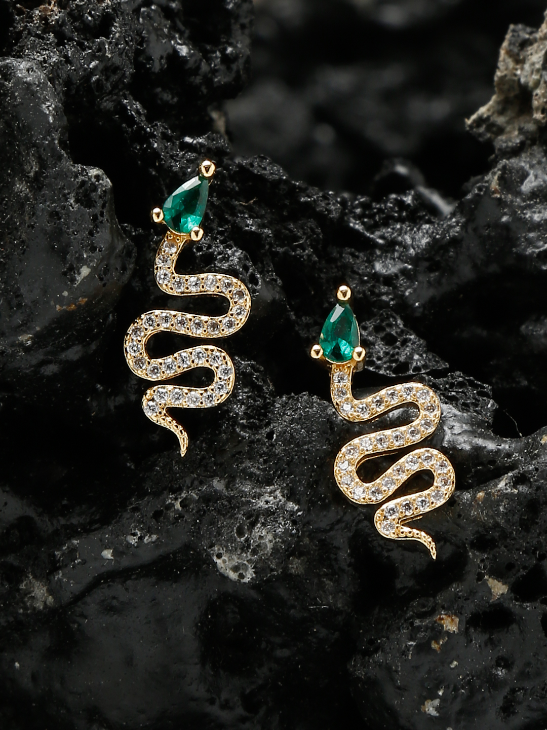 YouBella Jewellery for Women Celebrity Inspired Gold Plated Snake Motif Combo of 2 Rings for Women and Girls (YBRG_20263) (Gold)