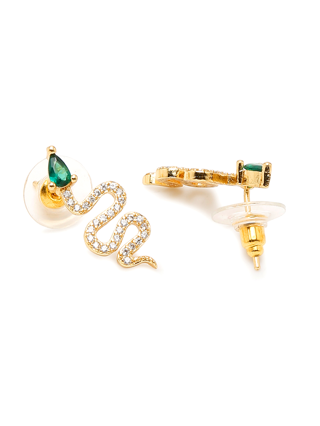 YouBella Jewellery for Women Celebrity Inspired Gold Plated Snake Motif Combo of 2 Rings for Women and Girls (YBRG_20263) (Gold)