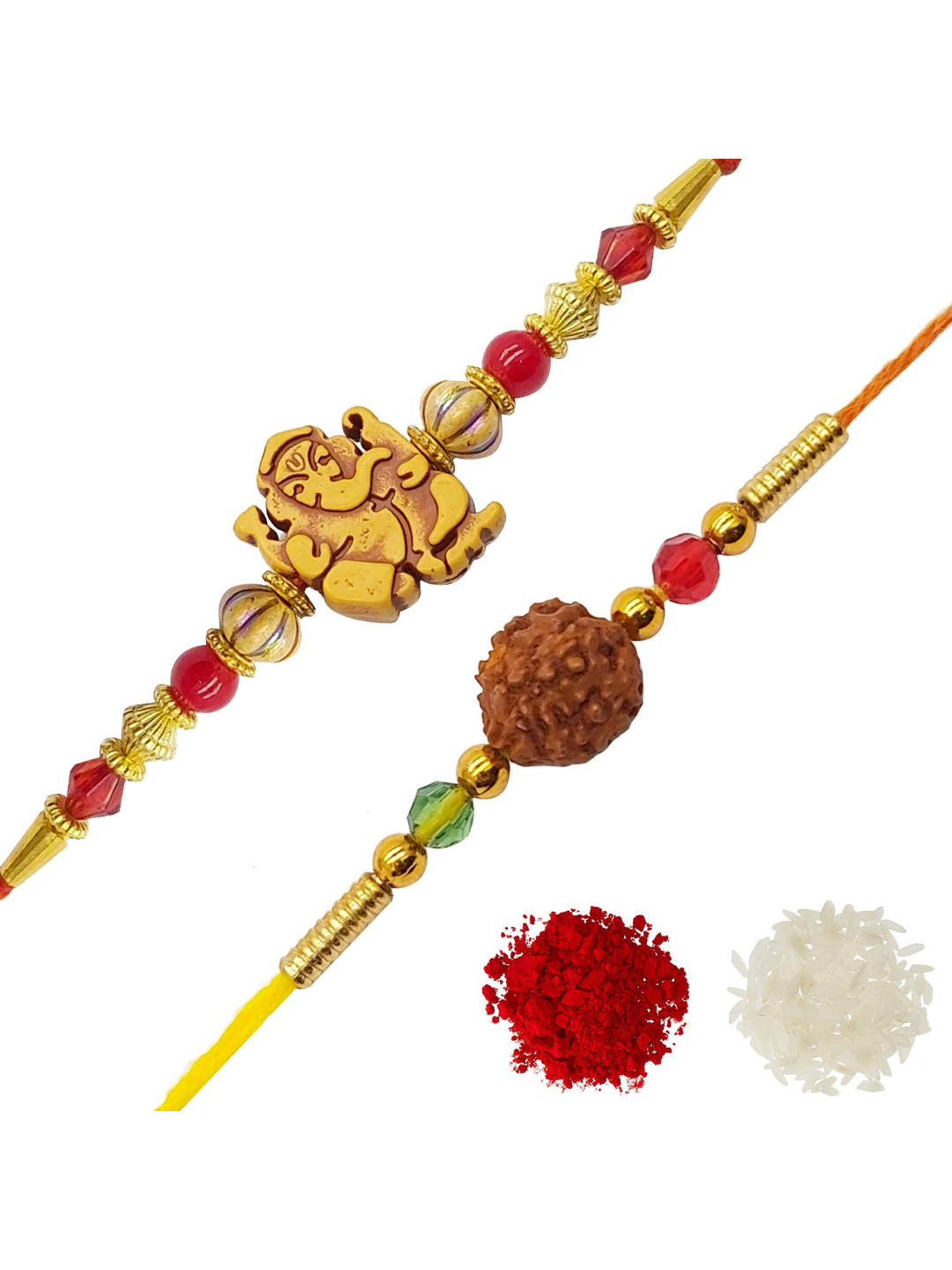 YouBella Rakhi Combo for Brother (Multi-Colour) (YBRK_69)