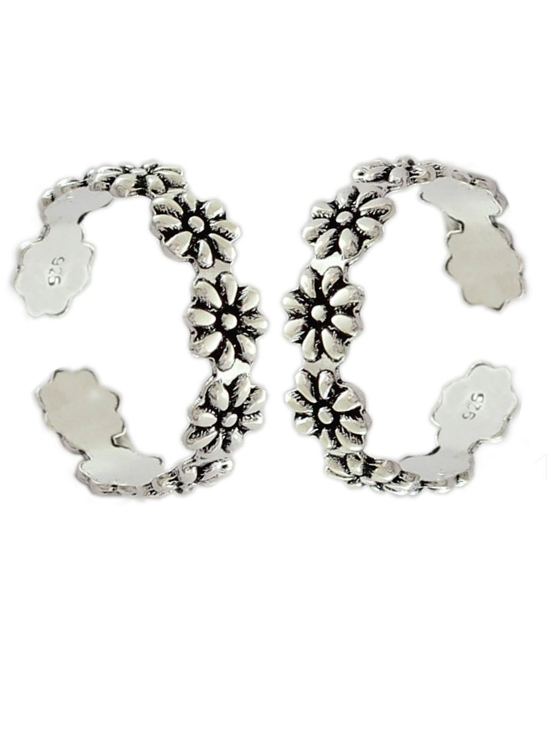 YouBella 925 Sterling Silver Toe Ring for Women