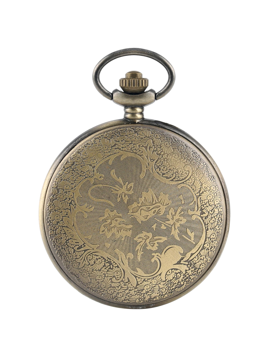 YouBella Pocket Watch Pendant with Chain for Husband Unique Memorable Gift Dual Purpose Stainless Steel Clock for Men (YBWATCH_0033)