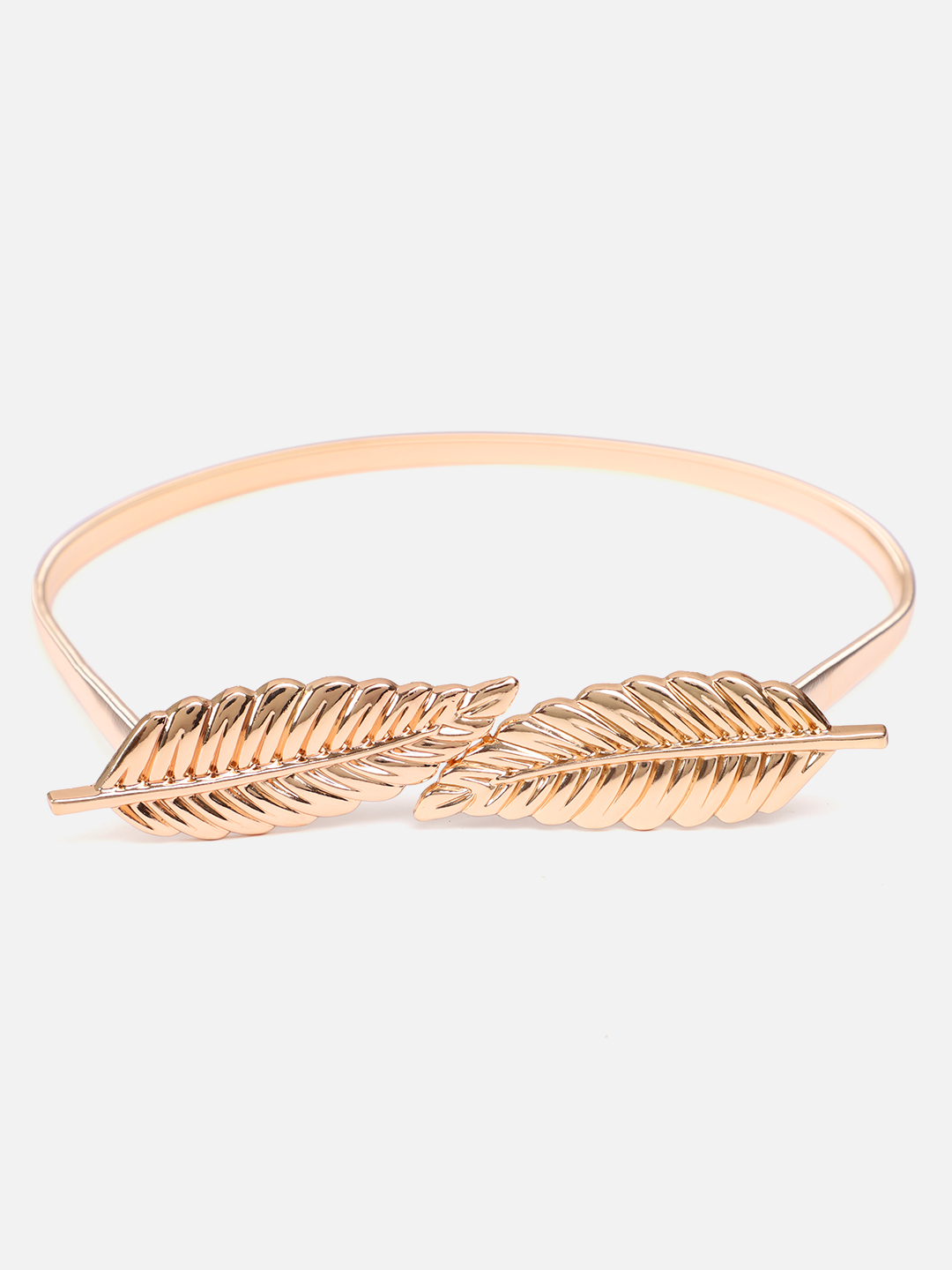 YouBella Jewellery Celebrity Inspired Adjustable Metal Plate Type Golden Kamarband Waist Belt for Women/Girls (Style 1)
