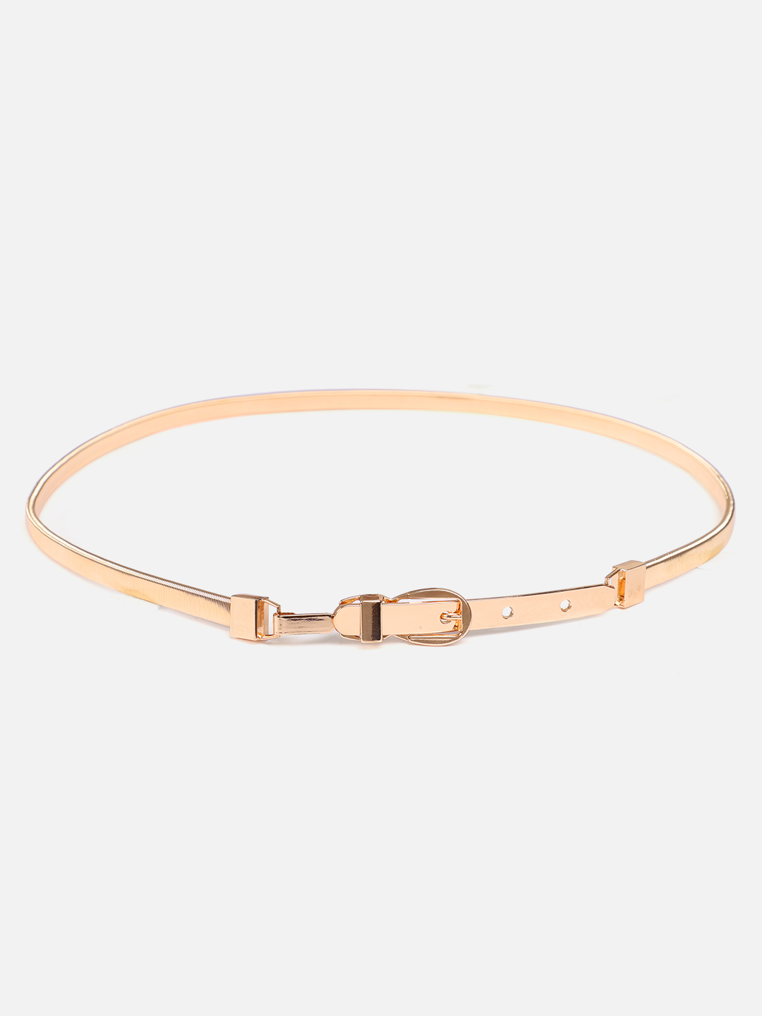 YouBella Jewellery Celebrity Inspired Adjustable Metal Plate Type Golden Kamarband Waist Belt for Women/Girls (Style 2)