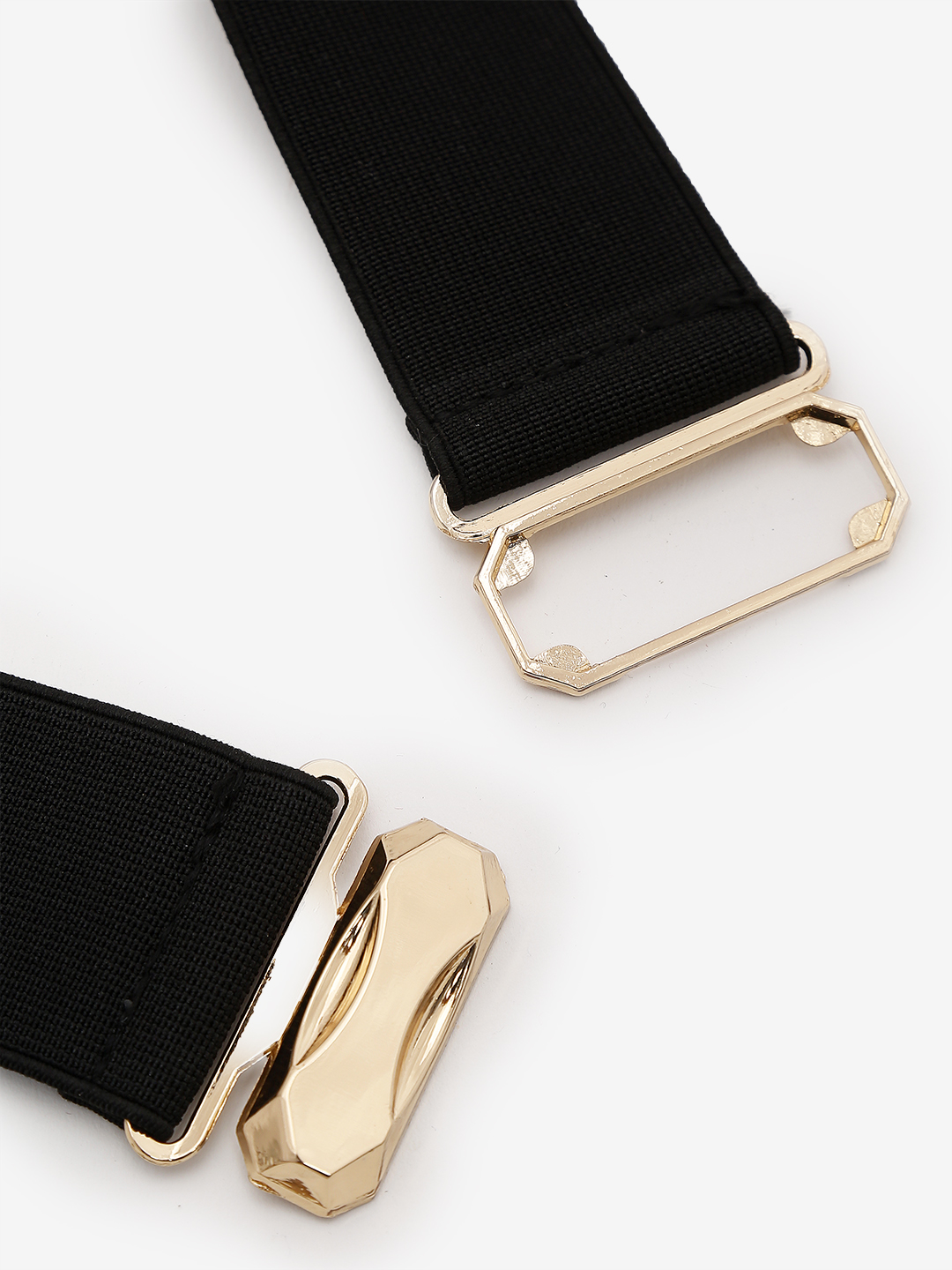 YouBella Jewellery Celebrity Inspired Adjustable Kamarband Waist Belt for Women/Girls (YB_Belt_10) (Black)