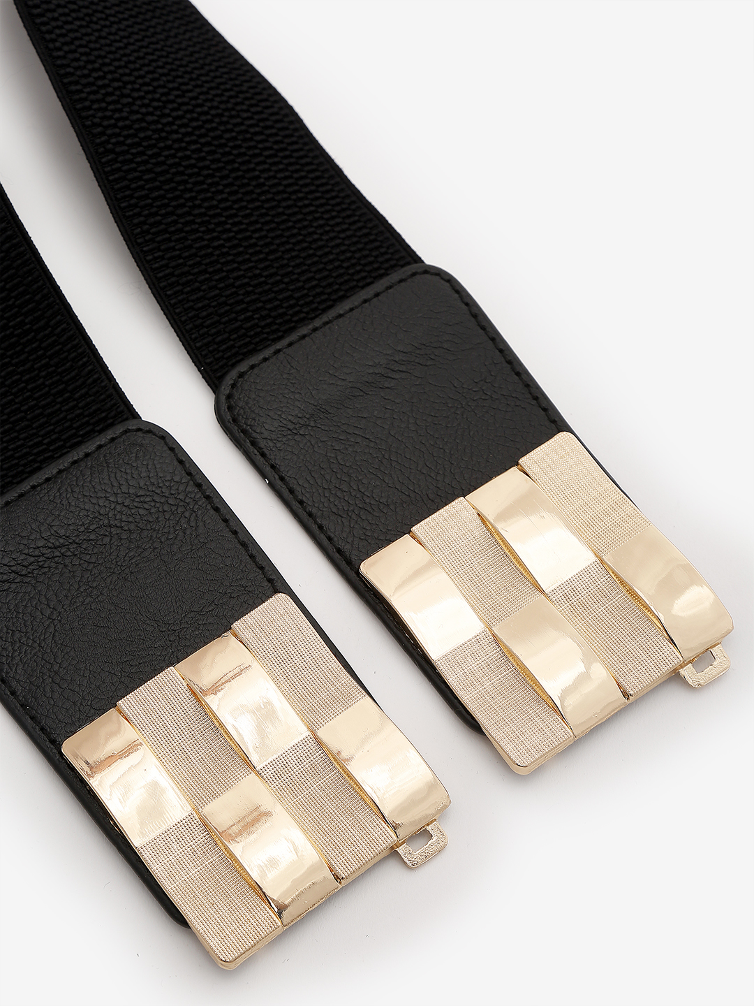 YouBella Jewellery Celebrity Inspired Adjustable Kamarband Waist Belt for Women/Girls (YB_Belt_11) (Black), Large