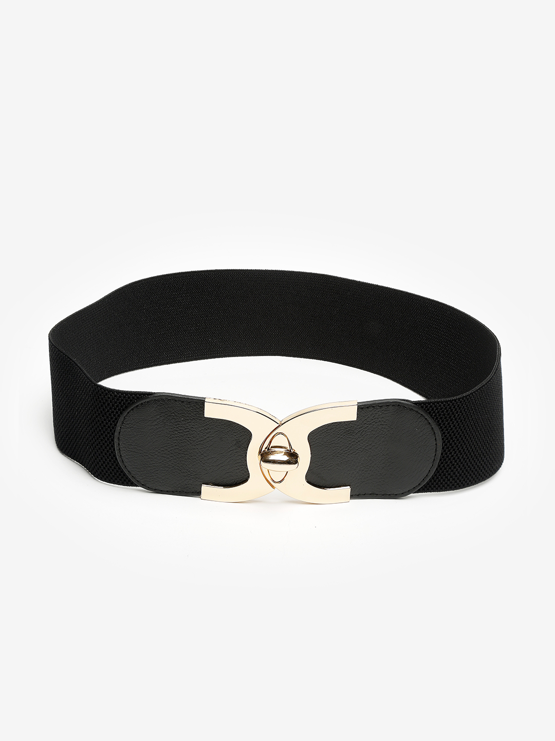 YouBella Jewellery Celebrity Inspired Adjustable Kamarband Waist Belt for Women/Girls (YB_Belt_16) (Black)
