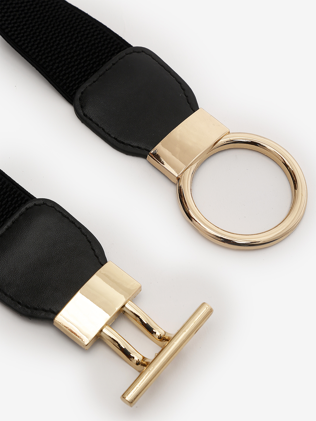 YouBella Jewellery Celebrity Inspired Adjustable Kamarband Waist Belt for Women/Girls (YB_Belt_17) (Black)
