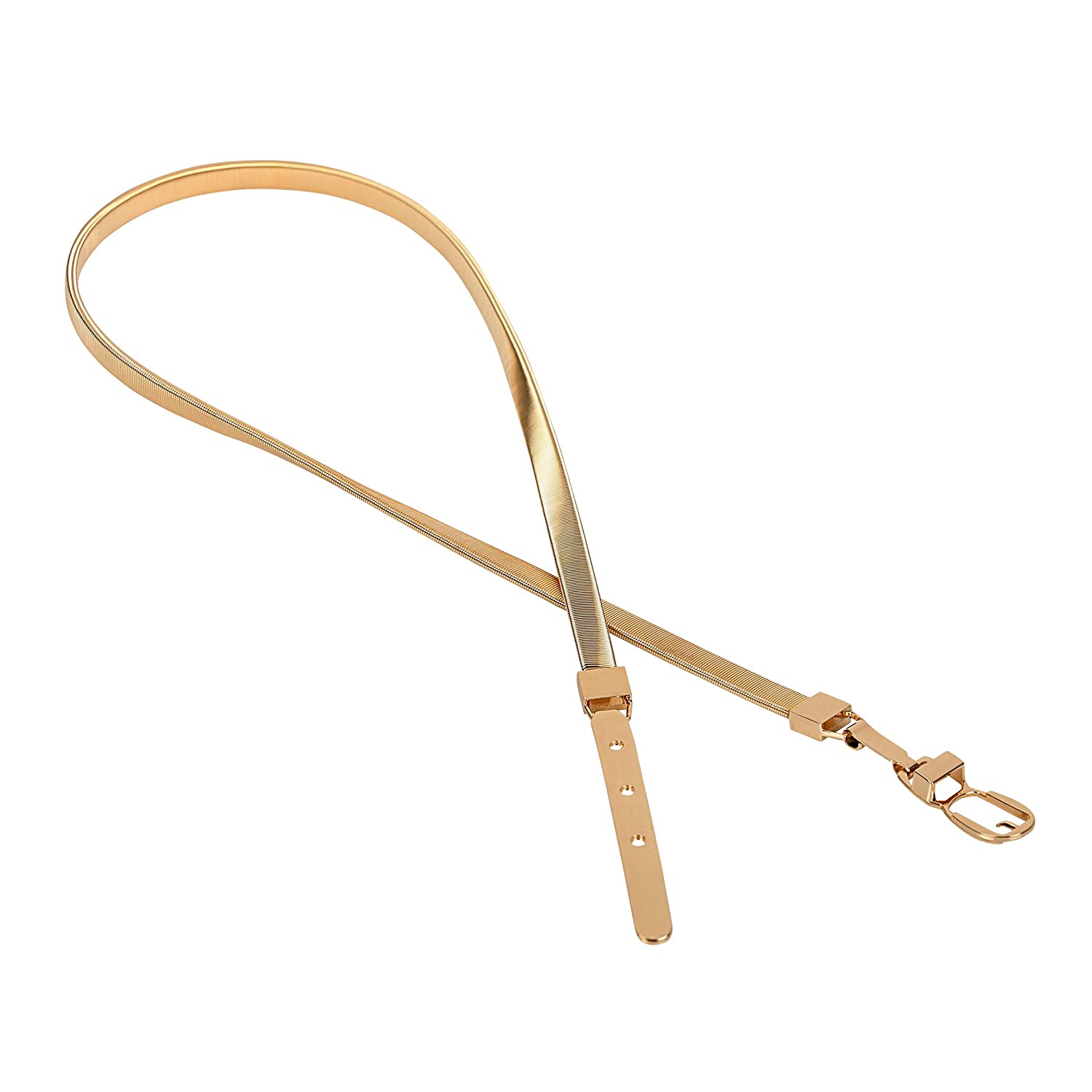 YouBella Jewellery Celebrity Inspired Adjustable Metal Plate Type Golden Kamarband Waist Belt for Women/Girls (Style 2)