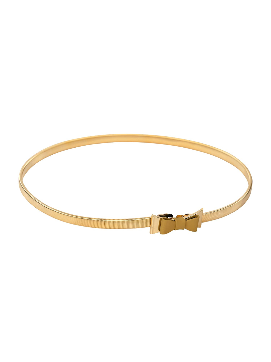 YouBella Jewellery Celebrity Inspired Adjustable Metal Plate Type Golden Kamarband Waist Belt for Women/Girls (Style 3)