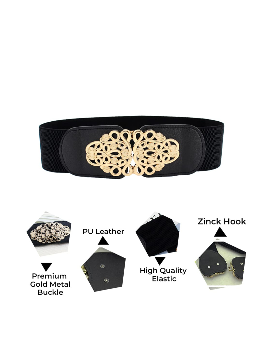 Youbella Women Fashion Jewellery Stylish and Trendy Comfortable & Stretchable Waist Belts For Girls and Women