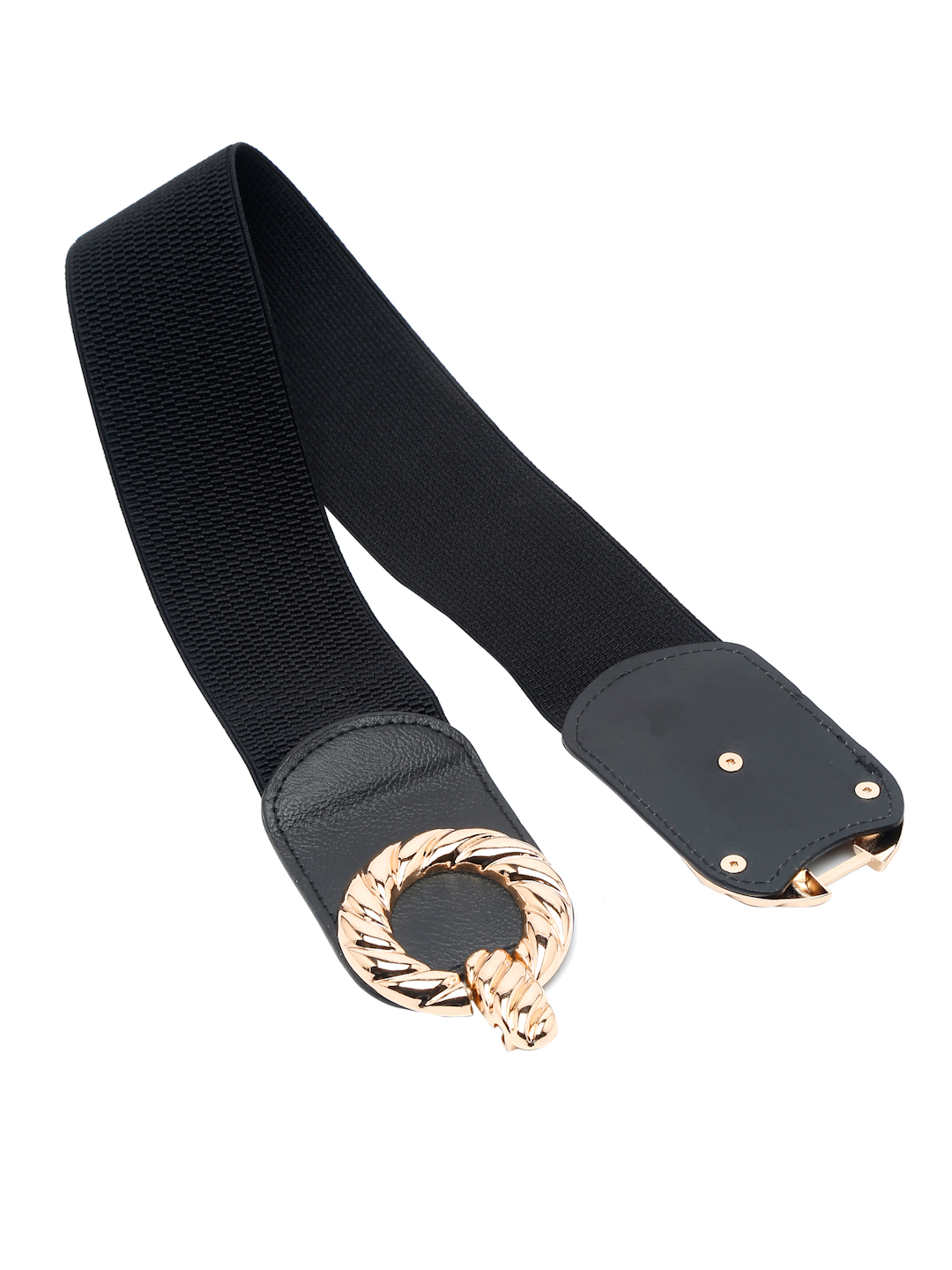 YouBella Jewellery Celebrity Inspired Adjustable Kamarband Waist Belt for Women/Girls (Black) (YB_Belt_88)