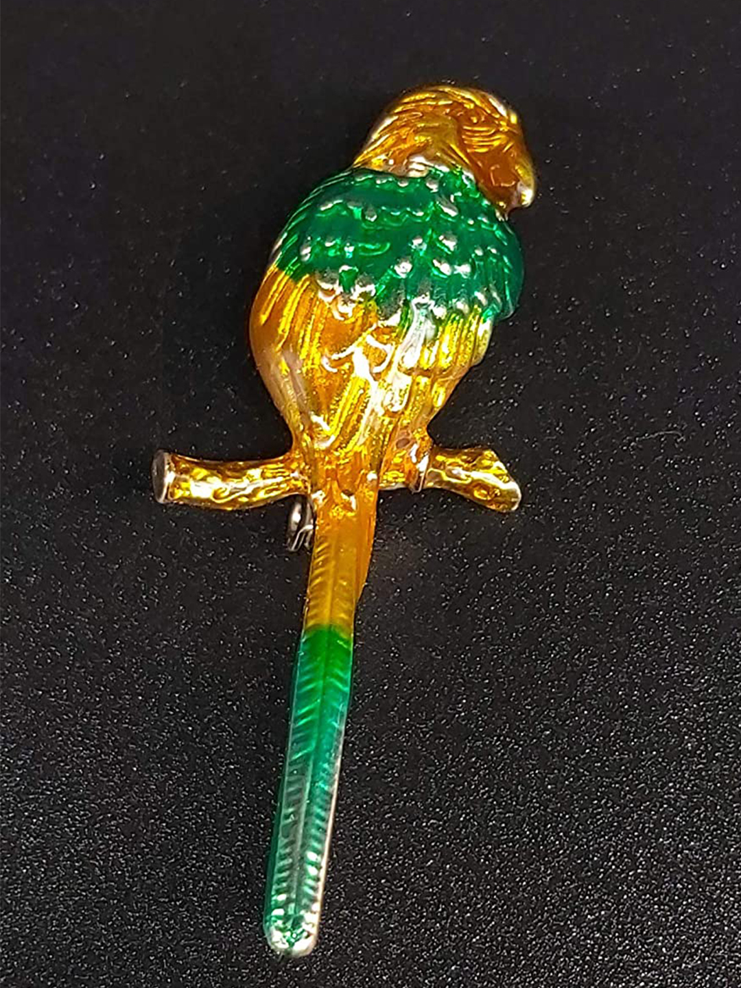 YouBella Stylish Bird Shape Jewellery Brooches for Women (Multi-Colour) (YB_Brooch_107)