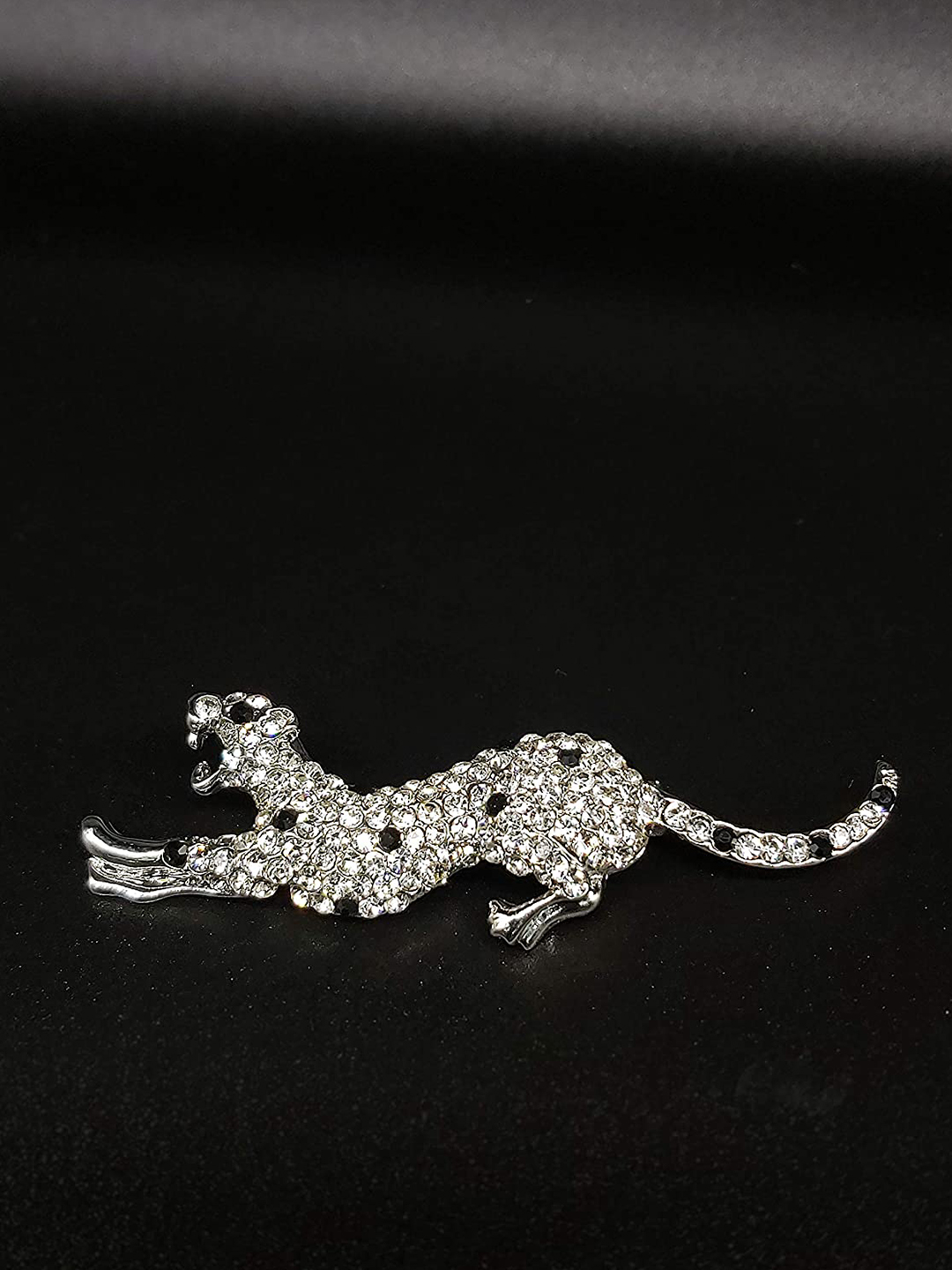 YouBella Stylish Leopard Crystal Jewellery Gold Plated Brooches for Women (Golden) (YB_Brooch_112)