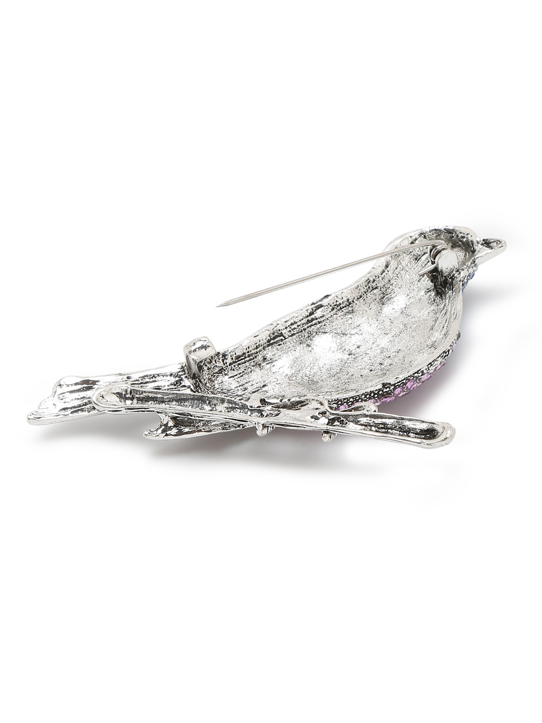 YouBella Jewellery for Women Stylish Celebrity Inspired Bird Shape Brooch for Women/Men/Girls/Boys (Multi) (YB_Brooch_151)