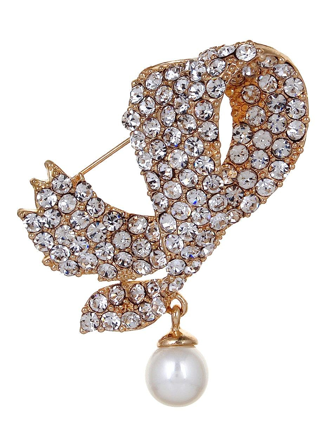 YouBella Jewellery Collection Designer Brooch for Women/Girls