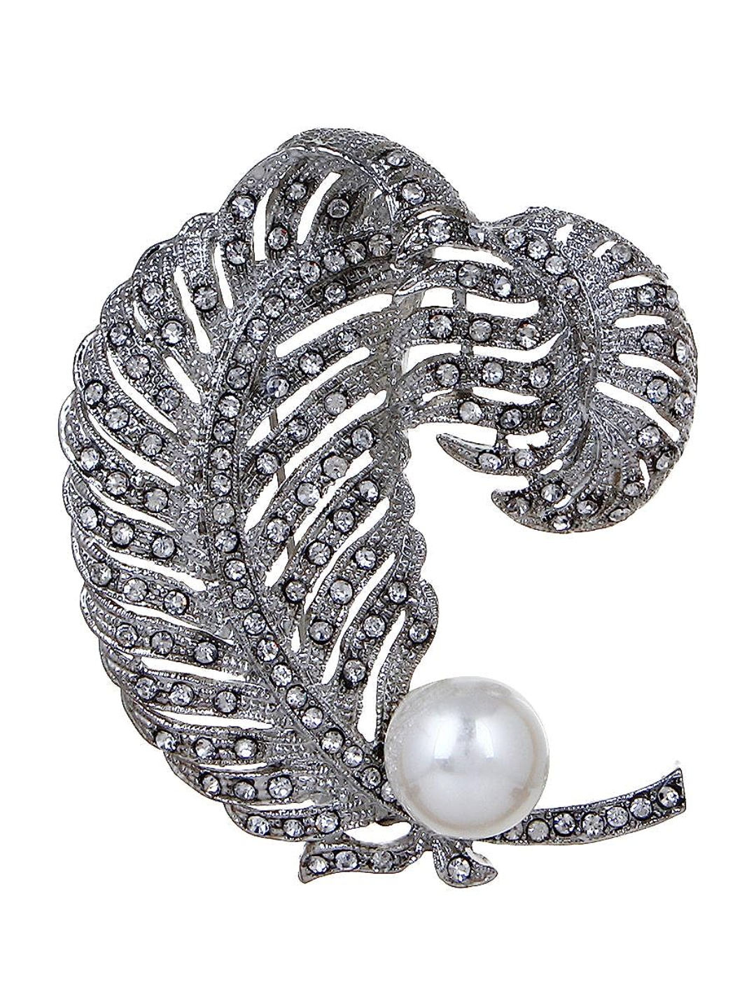 YouBella Jewellery Collection Designer Brooch for Women/Girls