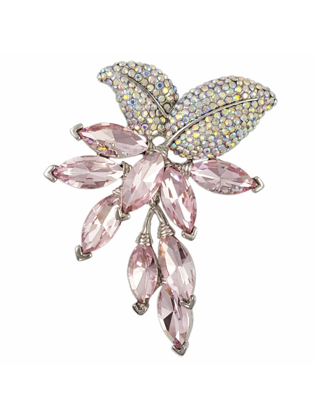 YouBella Jewellery  Collection Saree Pin/Brooch for Women/Girls (Pink)