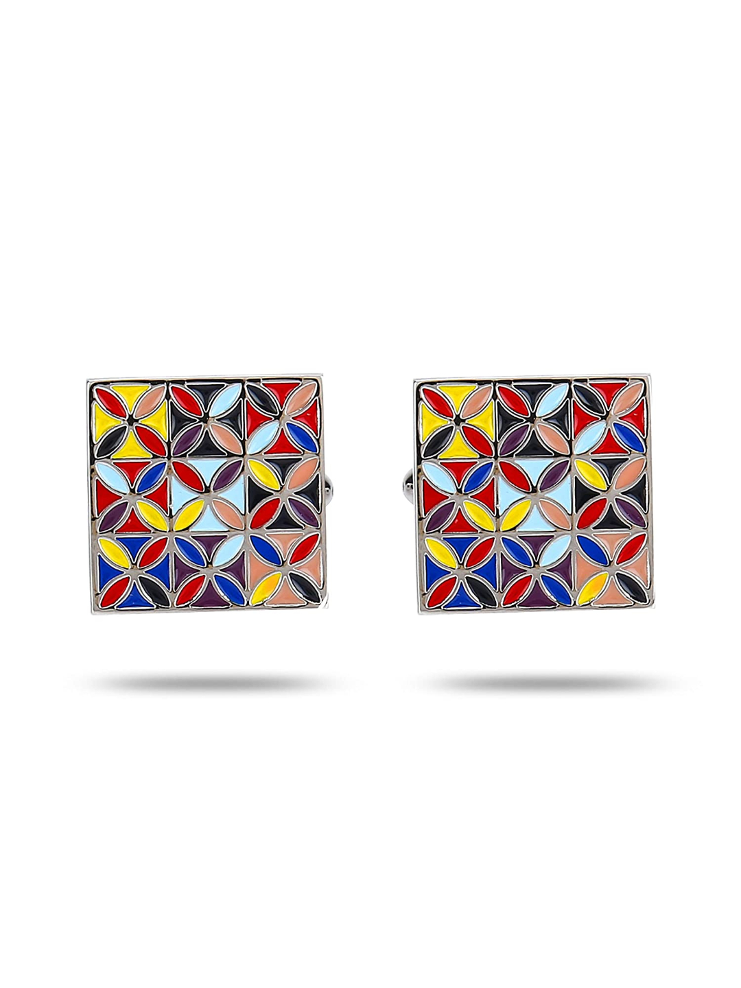 YouBella Jewellery Valentine Gifts for Men Latest Stylish Golden Black Formal Cuff Links Cufflinks Set for Men