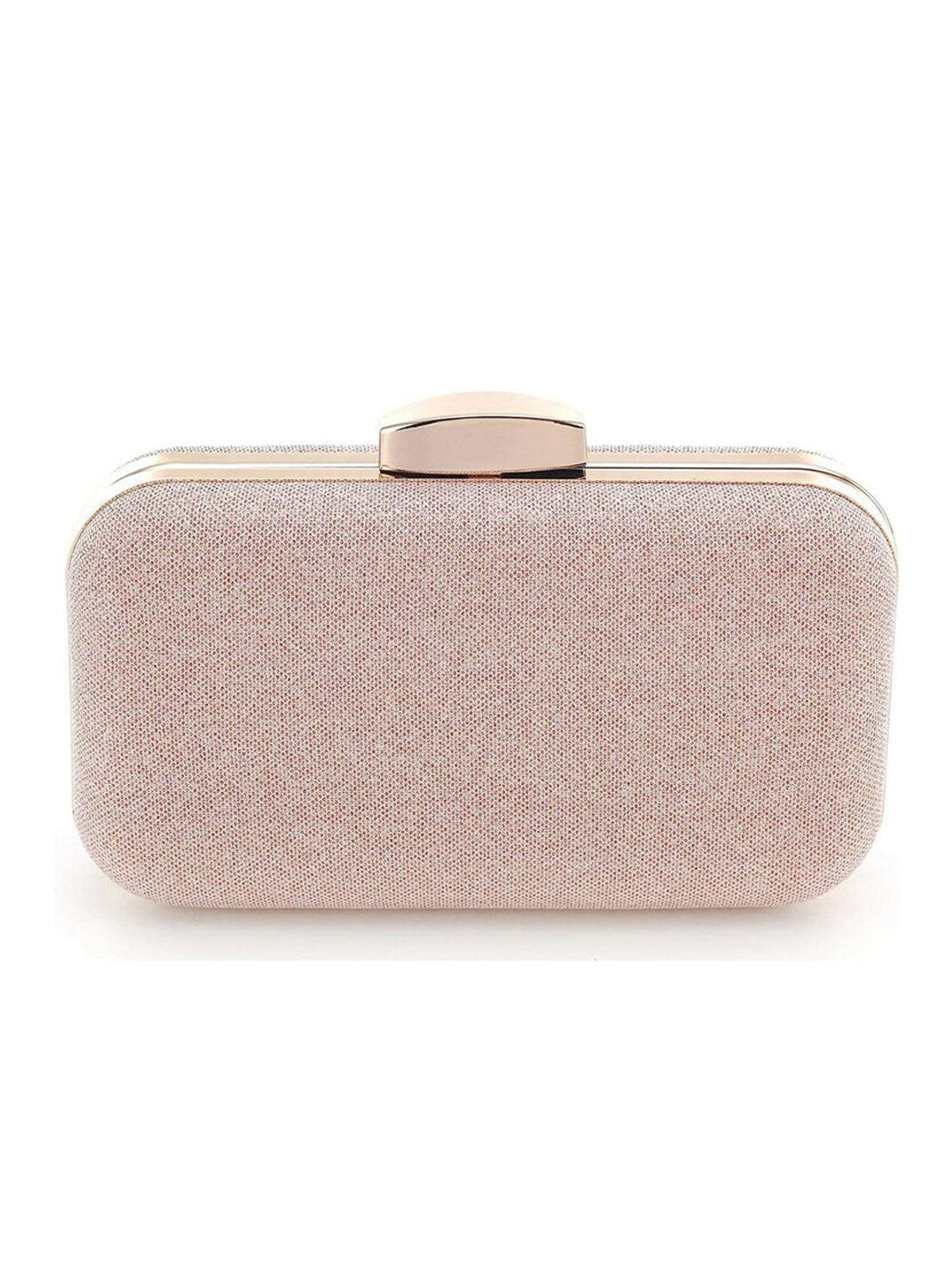 YouBella Jewellery for Women Jewellery Organiser Make up Cosmetics Storage Clutch Purse Box (YB_Clutch_1) (Pink)