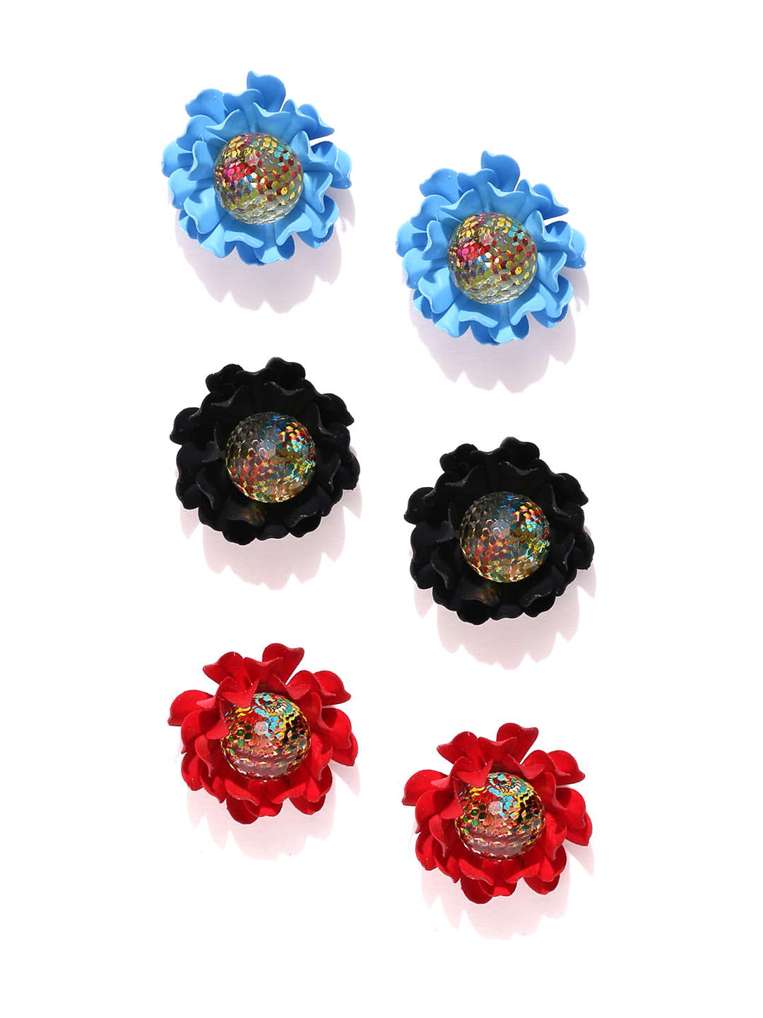 YouBella Floral Studs