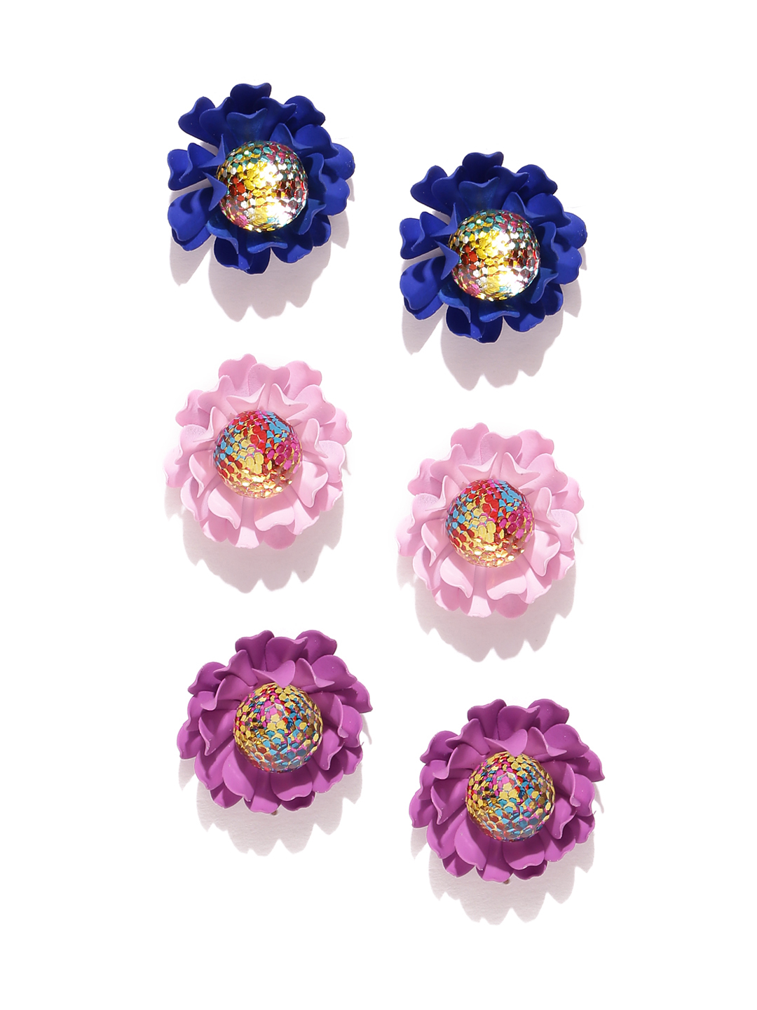 YouBella Floral Studs