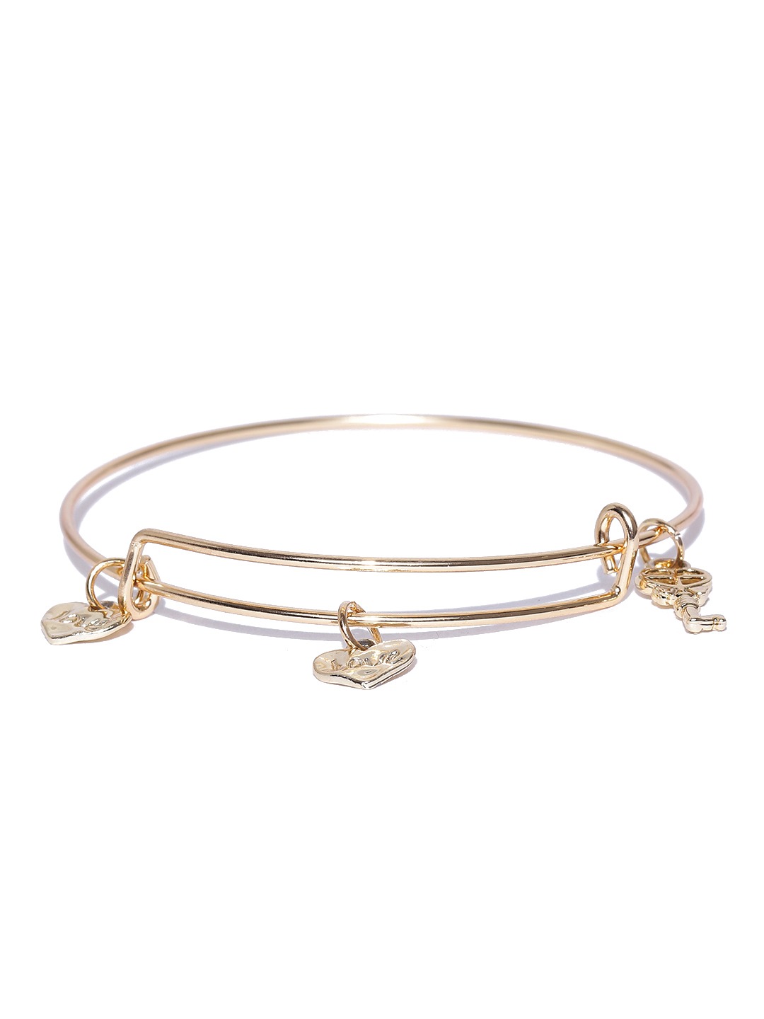 YouBella Gold-Toned Charm Bracelet