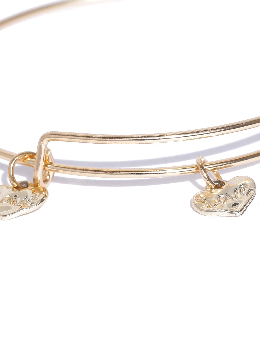 YouBella Gold-Toned Charm Bracelet