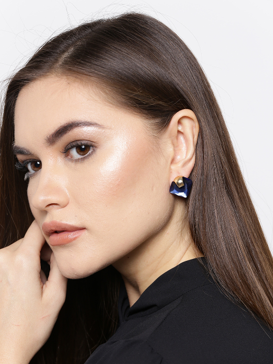YouBella Set of 2 Contemporary Studs