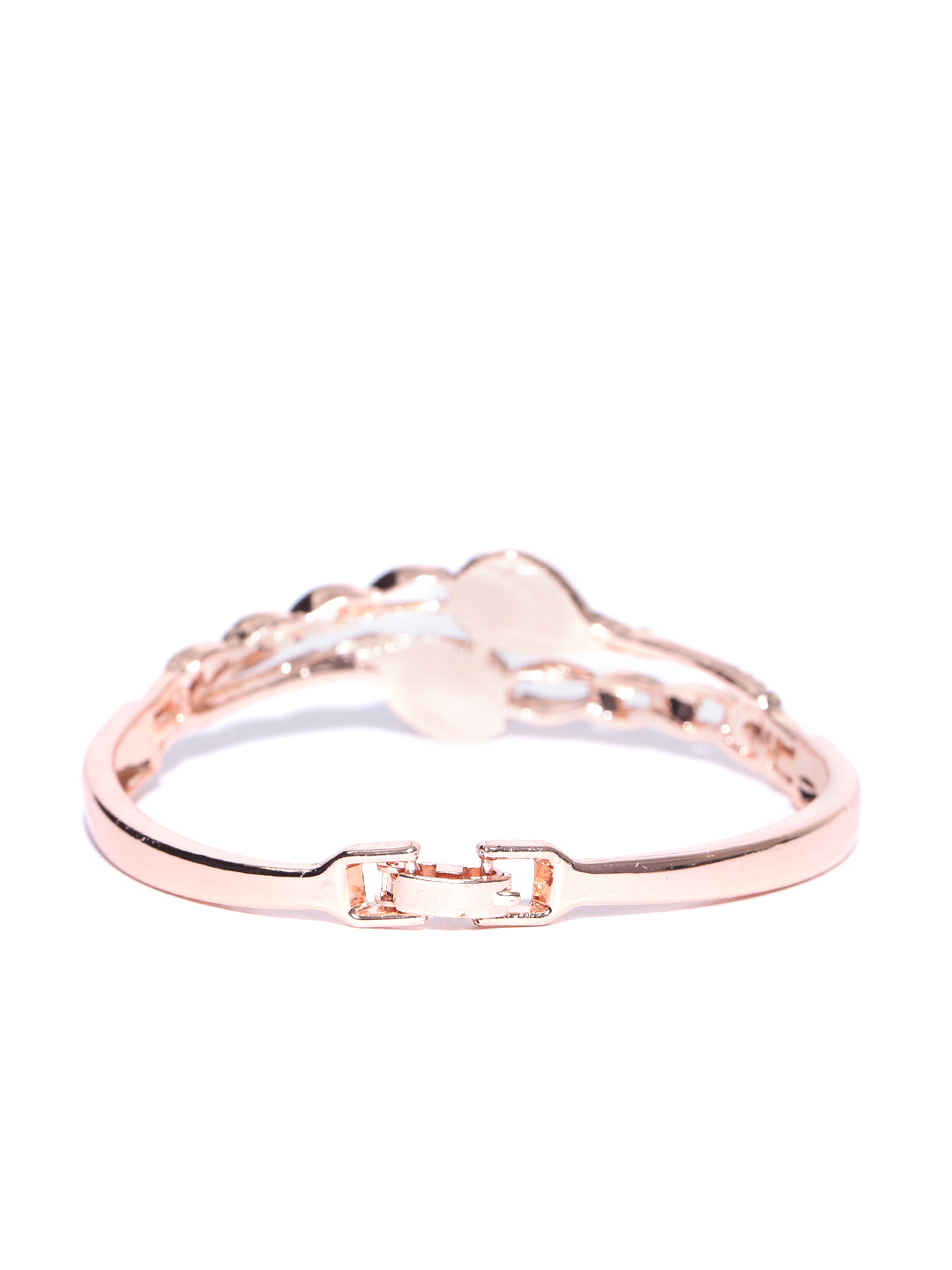 YouBella Gold-Plated Stone-Studded Contemporary Bracelet