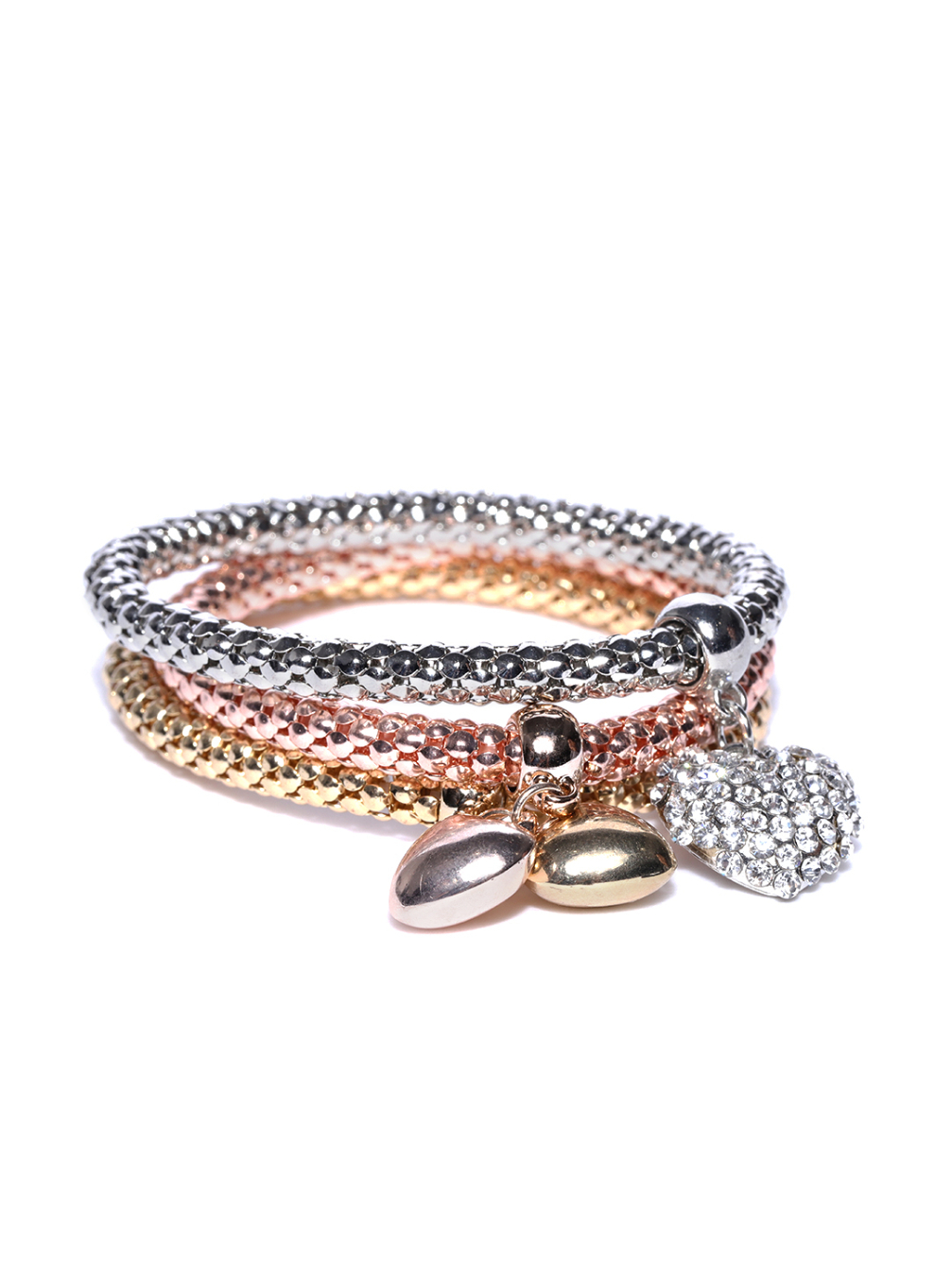 YouBella Set of 3 Elasticated Bracelets
