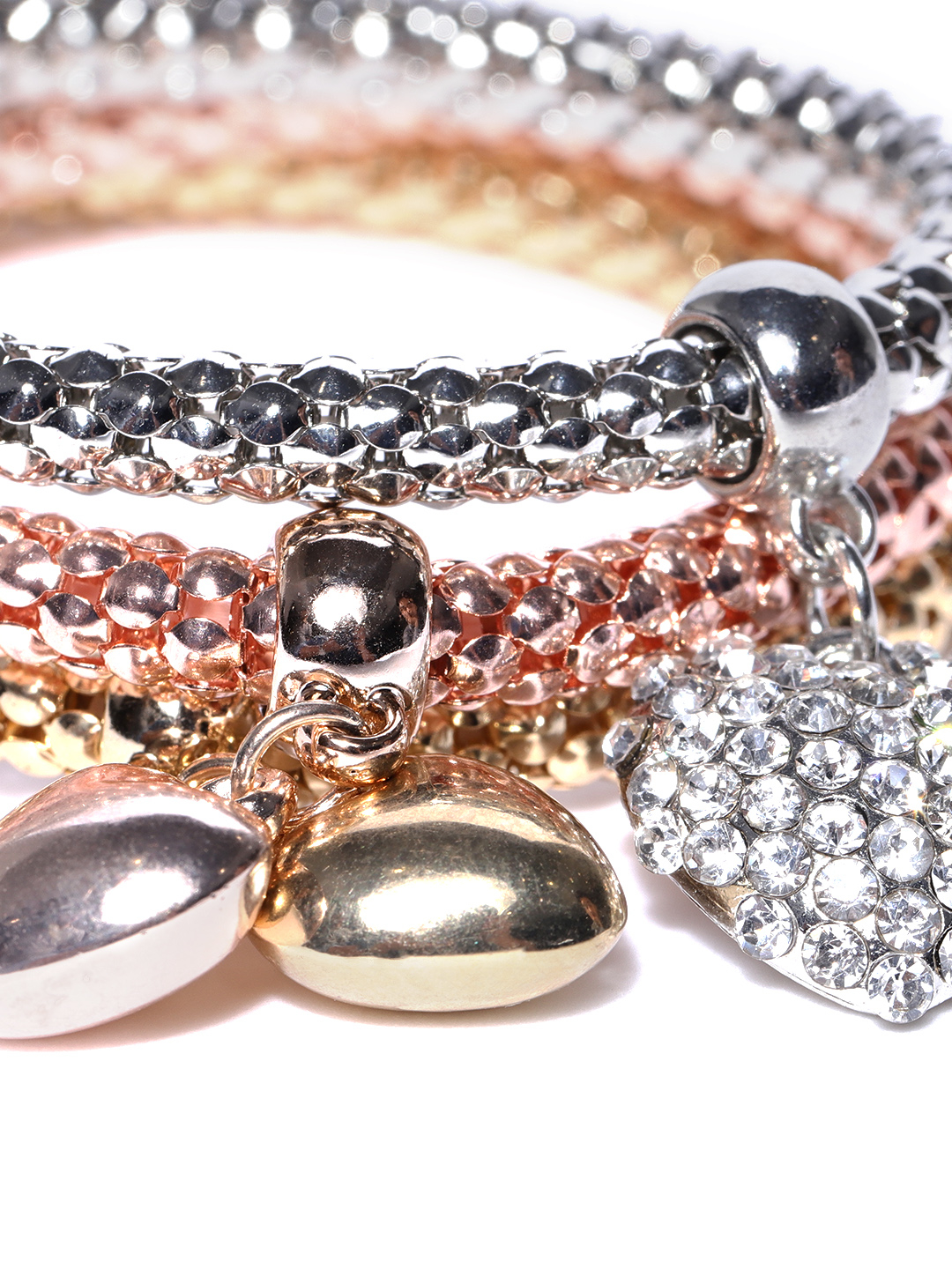 YouBella Set of 3 Elasticated Bracelets