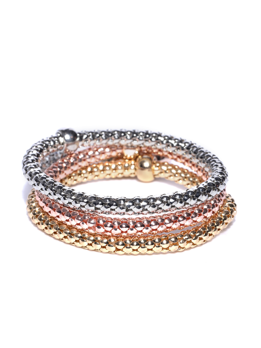 YouBella Set of 3 Elasticated Bracelets